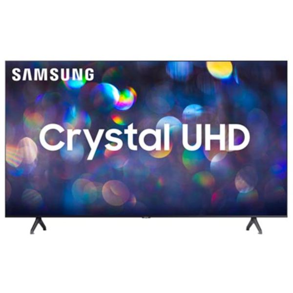 Samsung Smart TV Crystal UHD TU7000 4K 58", Borda Infinita, Controle Único, Visual Livre de Cabos, Bluetooth