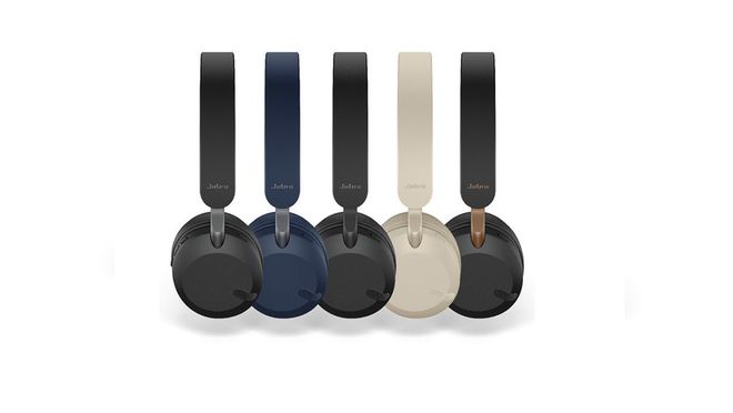 Jabra Elite 45h estará disponível em cinco cores diferentes (Imagem: divulgação/Jabra)