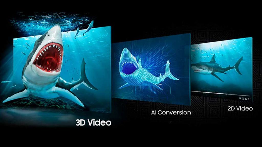 Imagem do monitor Samsung Odyssey 3D