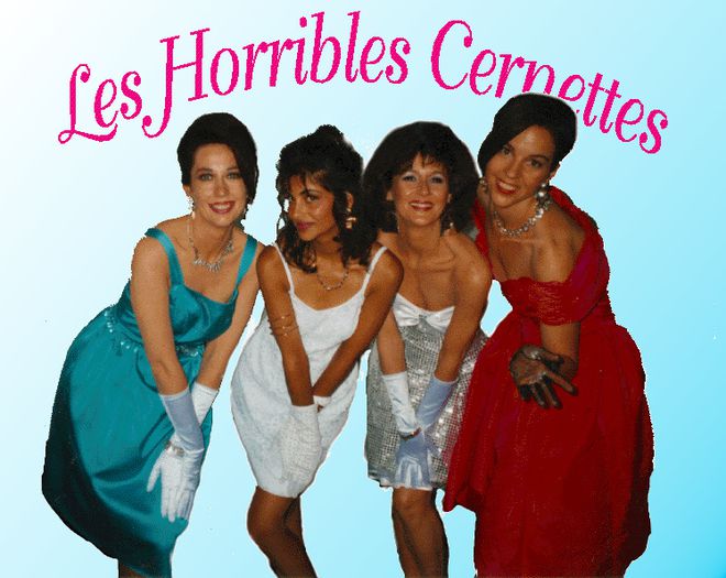 A primeira imagem publicada na Internet foi da banda Les Horribles Cernettes. Imagem: Silvano de Gennaro / CERN