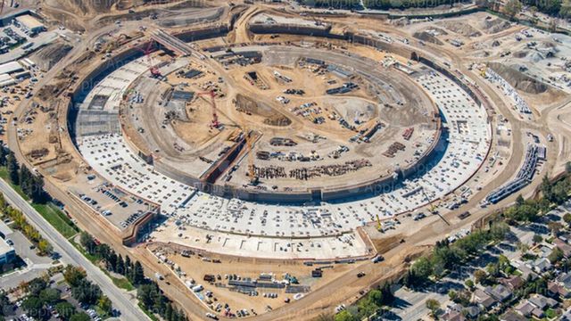 Novo vídeo mostra a evolução da construção da nova sede da Apple