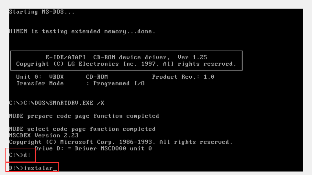 Como iniciar a instalação do Windows 95 (Imagem: Captura de tela/Bruno De Blasi/Canaltech)