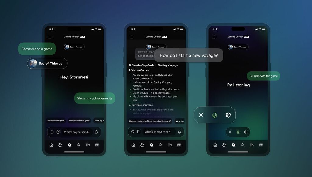 Imagem da IA do Xbox
