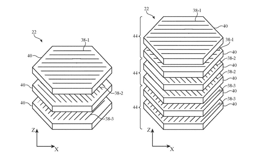 Patente demonstra capacidade de adaptação das lentes para corrigir problemas de visão (Imagem: Apple Insider)