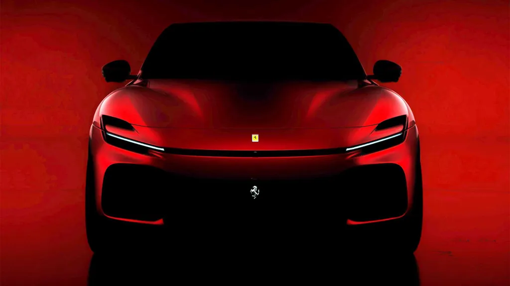 Ferrari Purosangue será oficialmente apresentada ao mercado em setembro de 2022 (Imagem: Divulgação/Ferrari)