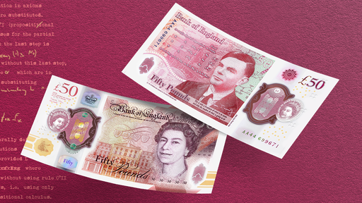Alan Turing é homenageado com cédula de £50 que dificulta falsificação; veja