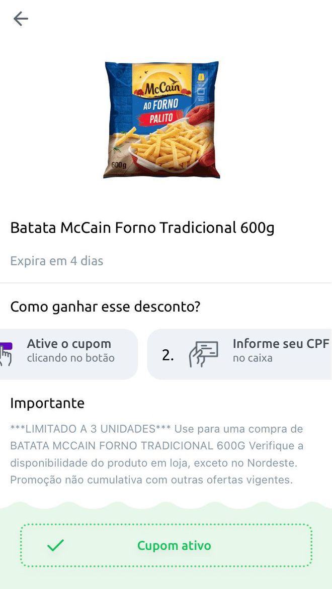 Verifique as regras de cada promoção. (Imagem: Kris Gaiato/Captura de tela)