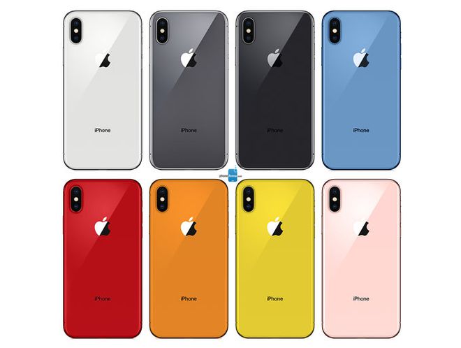 Apple deve lançar iPhones com novas opções de cores em 2018