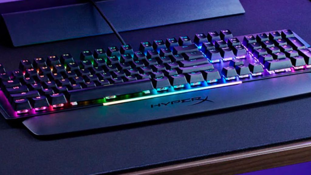 Imagem do teclado HyperX Alloy MKW100