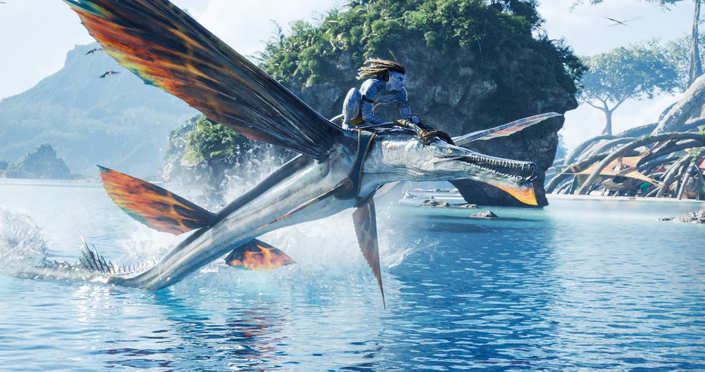 Avatar: O Caminho da Água foi lançado nos cinemas em dezembro de 2022 (Imagem: Divulgação/Disney)