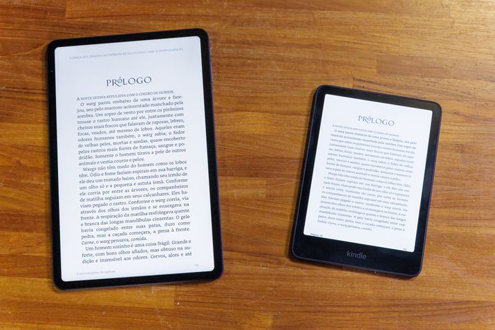 ESP - Kindle x "tablet com tela de Kindle": Qual é melhor para ler?