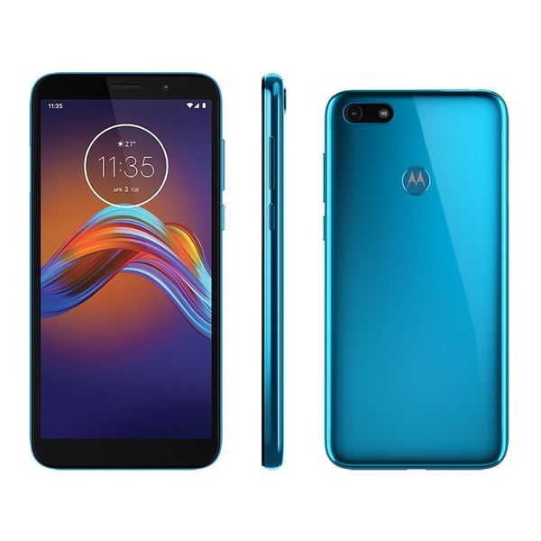 Smartphone Motorola E6 Play 32GB Azul 4G - 2GB RAM Tela 5,5” Câm. 13MP + Câm. Selfie 5MP [À VISTA]
