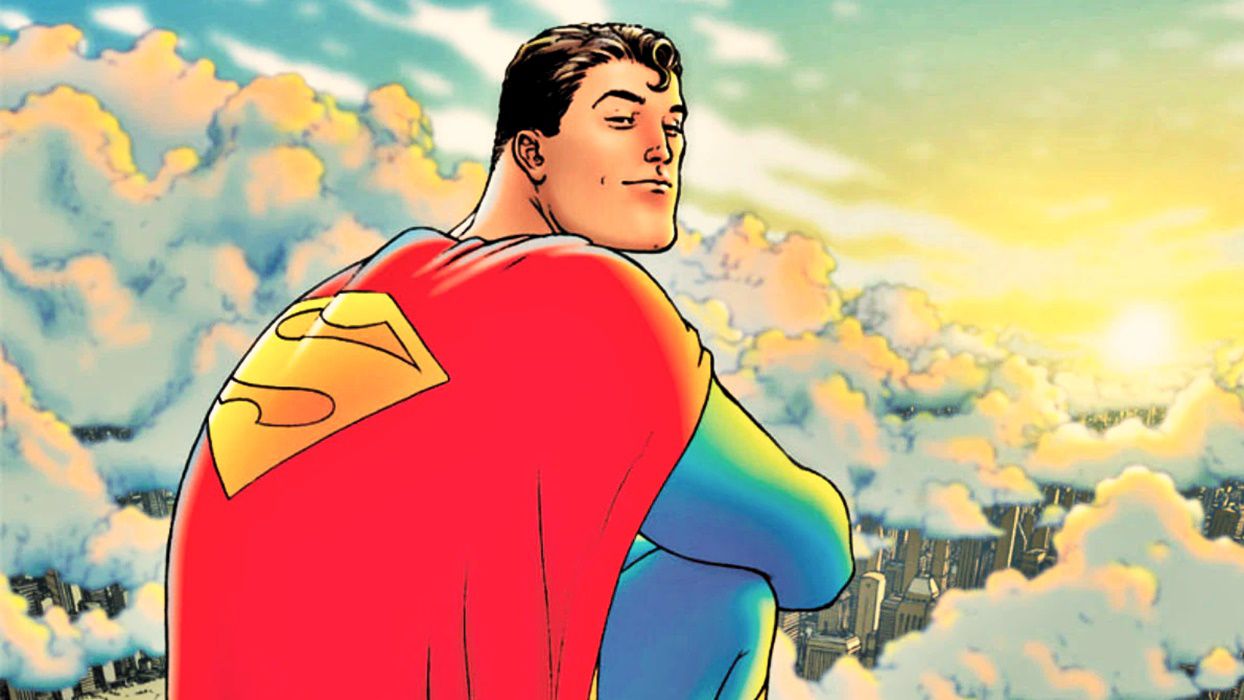 A animação de Grandes Astros Superman – Arte Final HQ