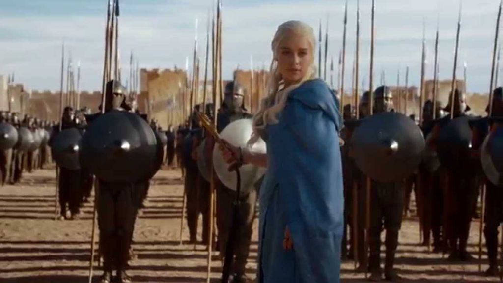 Daenerys e o exército dos Imaculados (Imagem: HBO)