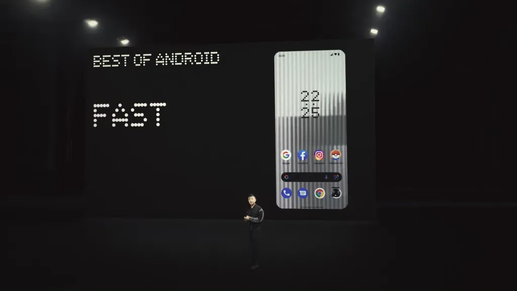 Com chip Snapdragon, tela sem bordas e Android 12 rodando sob a Nothing OS, o Nothing Phone (1) estreia em evento marcado para 12 de julho (Imagem: Divulgação/Nothing)