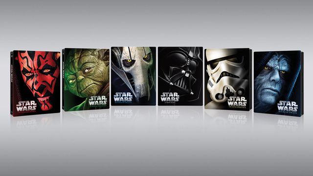 Saga Star Wars lança seis steelbooks para colecionadores