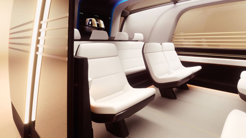 Tesla Cybercab e Tesla Robovan