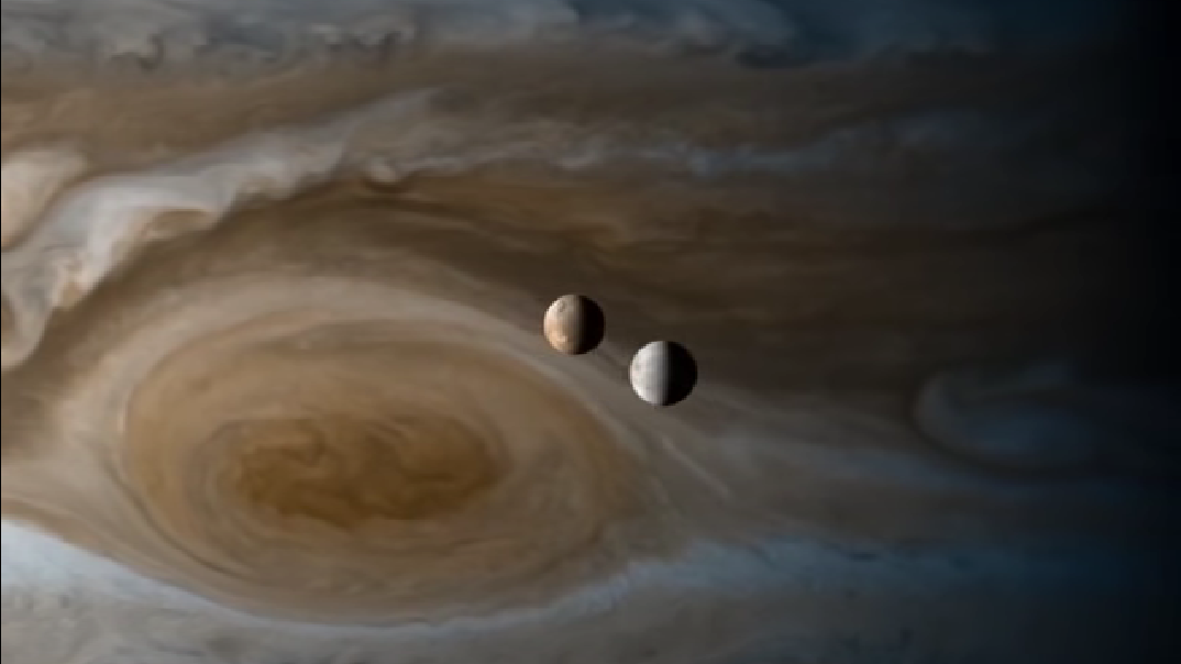 NASA Spotlight: Jupiter’s astronomical image of the moons for the day