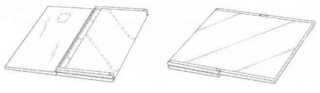 Patente da Samsung mostra smartphone que dobra duas vezes