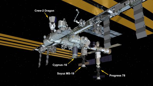 Nave russa se "estaciona" automaticamente em outra "vaga" da ISS