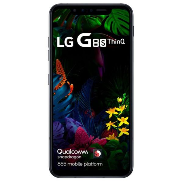 Smartphone LG G8S ThinQ Preto Tela 6.2" OLED 128GB 6GB de RAM Câmera Tripla 12MP 13MP e 12MP