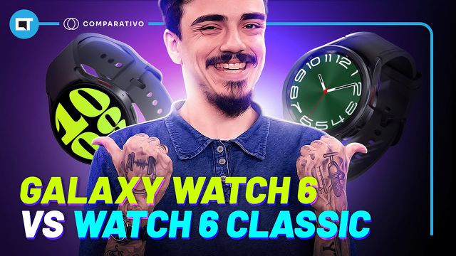 Qual a diferença entre o Galaxy Watch 6 e Watch 6 Classic? QUAL escolher?