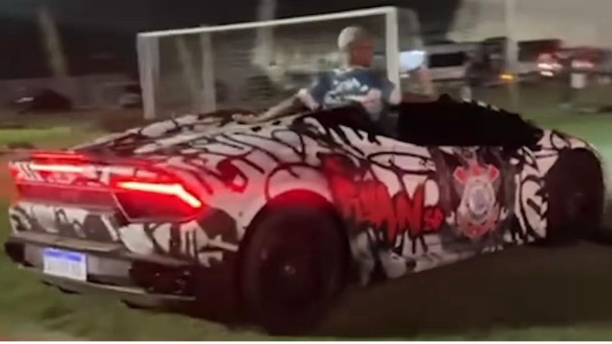 MC Ryan é preso por "detonar" campo de futebol com Lamborghini