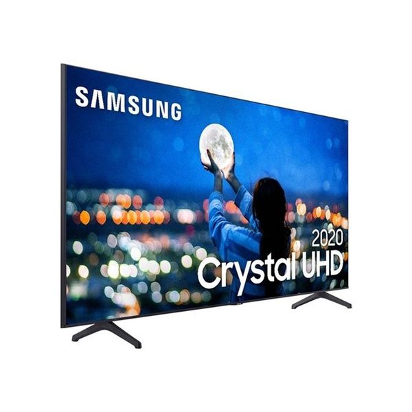 Samsung Smart TV 50'' Crystal UHD 50TU7000 4K 2020 Wi-fi Borda Infinita, Controle Remoto Único Visual Livre de Cabos Bluetooth  Processador Crystal 4K [CASHBACK]