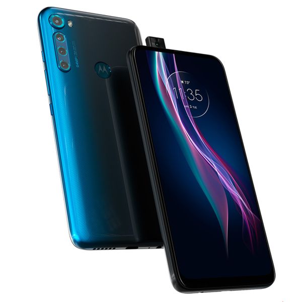 Smartphone Moto One Fusion+ Azul Indigo, com Tela de 6,5", 4G, 128GB e Câmera de 64 MP + 8 MP + 5 MP + 2 MP [CUPOM]