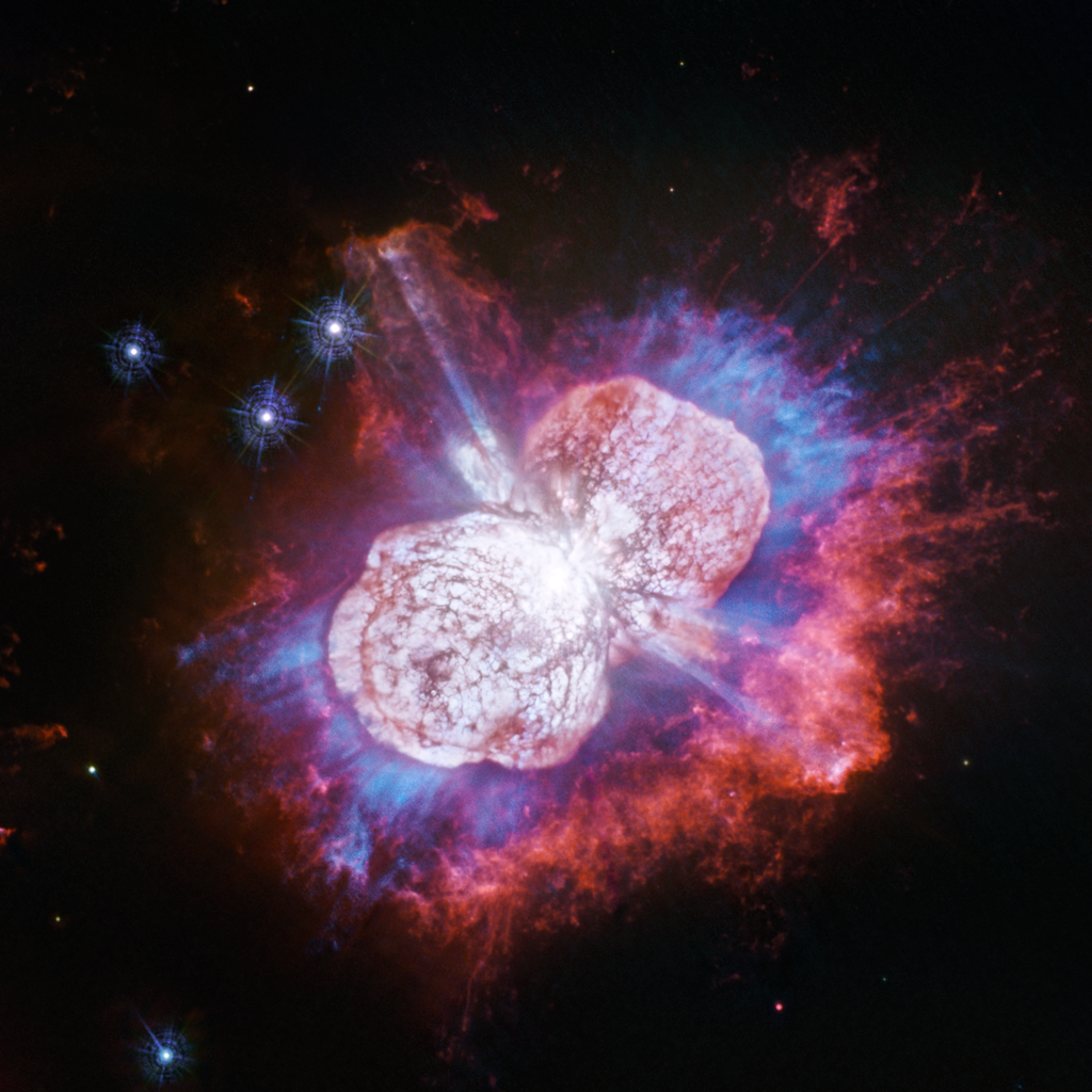 Explosão na Eta Carinae aconteceu há quase 200 anos (Foto: NASA/ESA/Hubble)