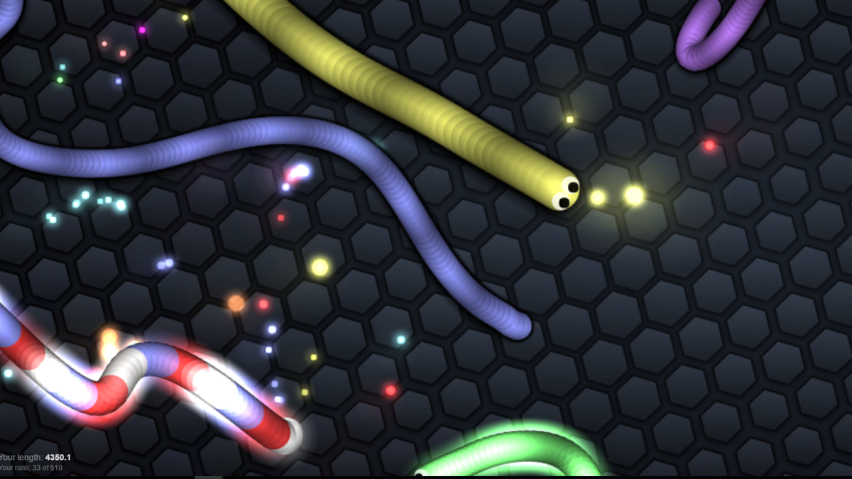 Jogos Slither.io no Jogos 360