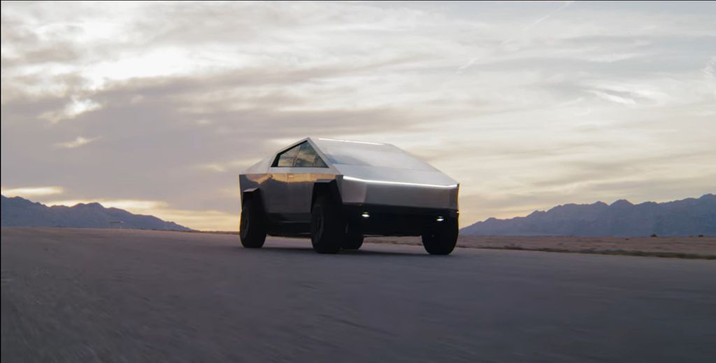 A Cybetruck promete ser uma das melhores picapes da história, mas, para isso, precisa ser lançada, não é mesmo? (Imagem: Divulgação/Tesla)