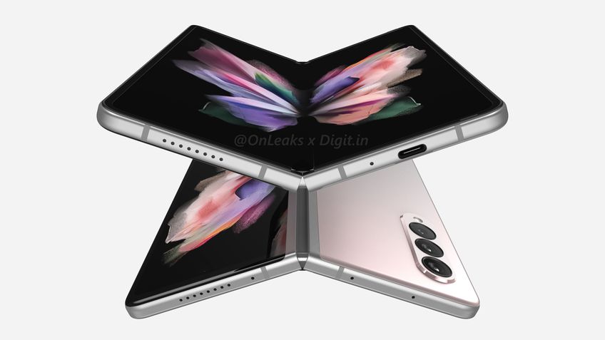 Samsung Galaxy Z Fold 3 render
