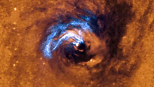 Imagem incrível mostra que buracos negros não têm pressa de "se alimentar"