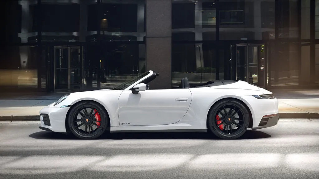 Porsche 911 GTS Cabriolet, Cabrio-Variante der Ikone, kostet BRL 1.105.000 (Bild: Disclosure / Porsche)