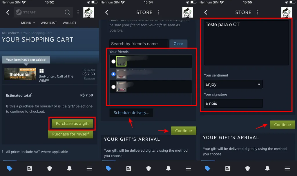 Aprenda a usar os gifts da Steam e dê jogos de presente para os amigos