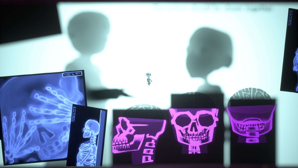 Em alguns momentos, jogo vira um plataforma 2D com Raz pulando e escalando objetos marcantes para o personagem (Foto: Divulgação/Xbox Game Studios)