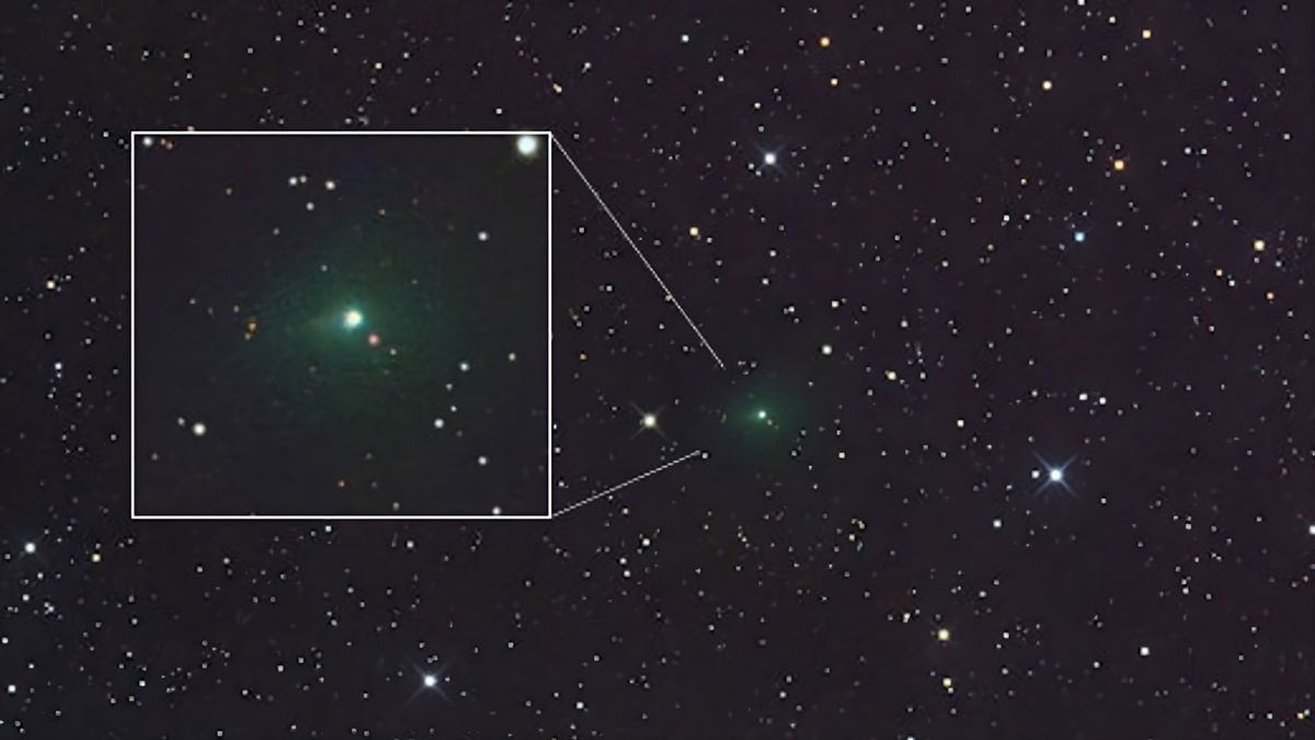 Cometa interestelar 3I/ATLAS pode estar ficando VERDE NEON, mostram novas fotos