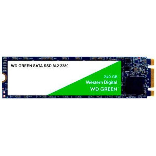 SSD 240GB Western Digital SATA 3.0 M.2 2280 - Leitura 540MB/s e Gravação 465MB/s Green