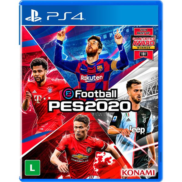 Game EFootball PES 2020 - PS4 no Submarino.com [cashback]