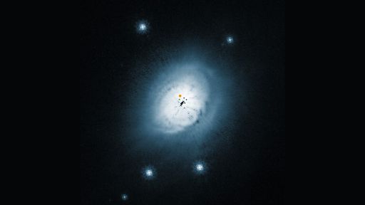 Pela primeira vez, astrônomos encontram metanol em disco protoplanetário quente