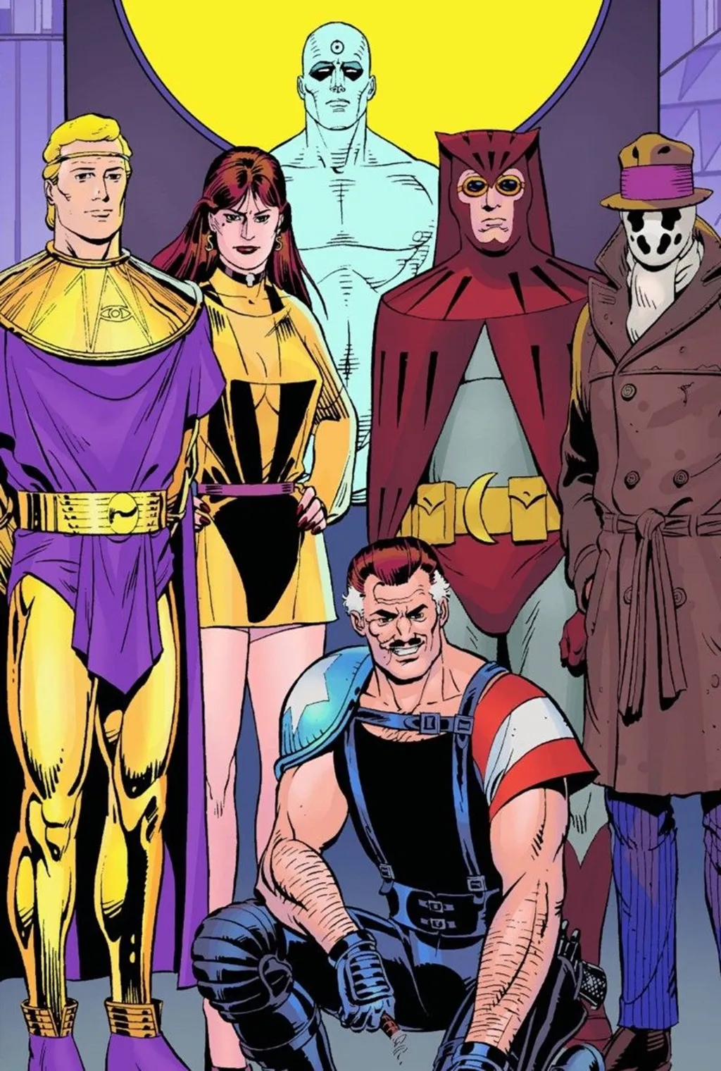 Watchmen desconstruiu o conceito do heroísmo do Homem-Aranha do John Romita Sr. (Imagem: Reprodução/DC Comics)