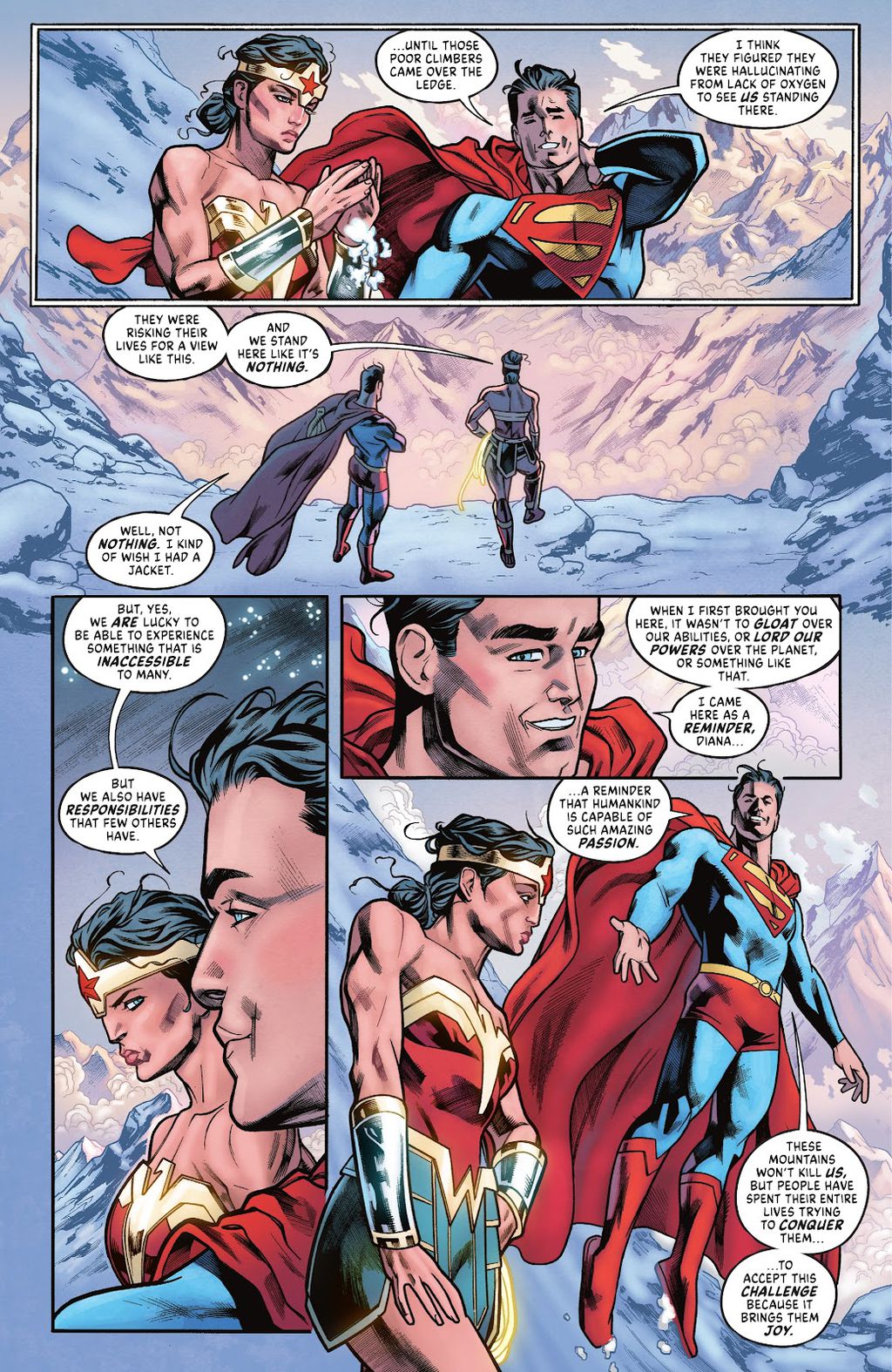 Cena de Wonder Woman Evolution nº 1 (Imagem: Reprodução/DC)