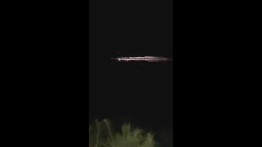 Estágio de foguete da SpaceX queima no céu do México; veja vídeos