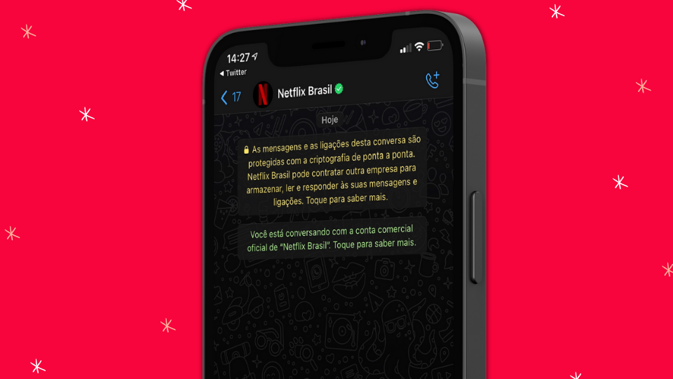 WhatsApp da Netflix: veja o número e como salvar figurinhas de séries 