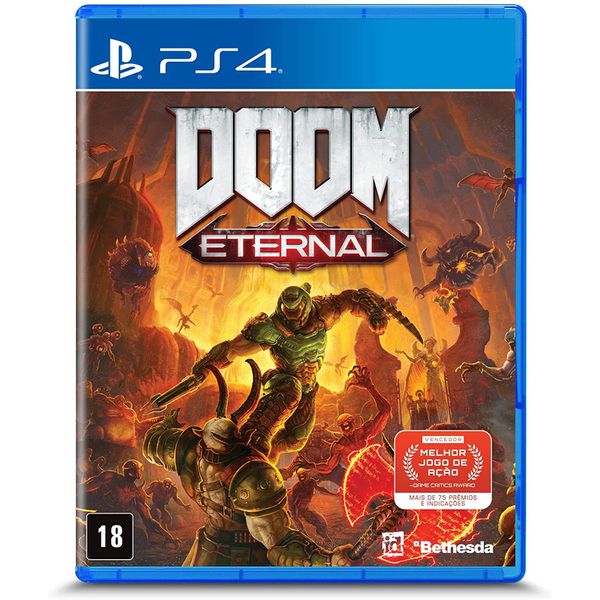 Doom Eternal - PlayStation 4 - Exclusivo Amazon [CUPOM DE DESCONTO]