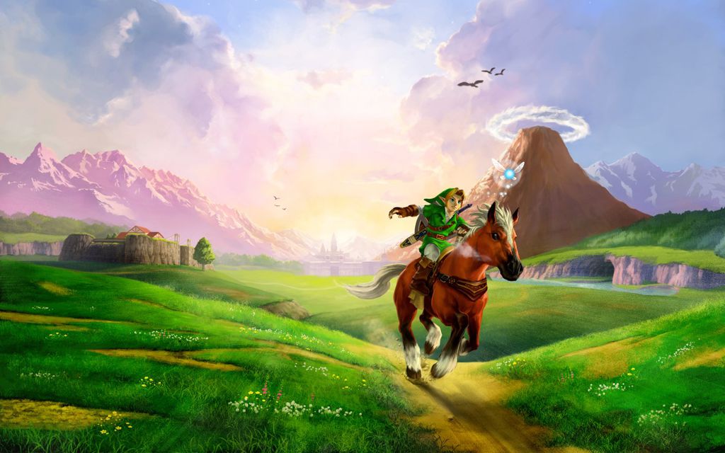 Link em Ocarina of Time