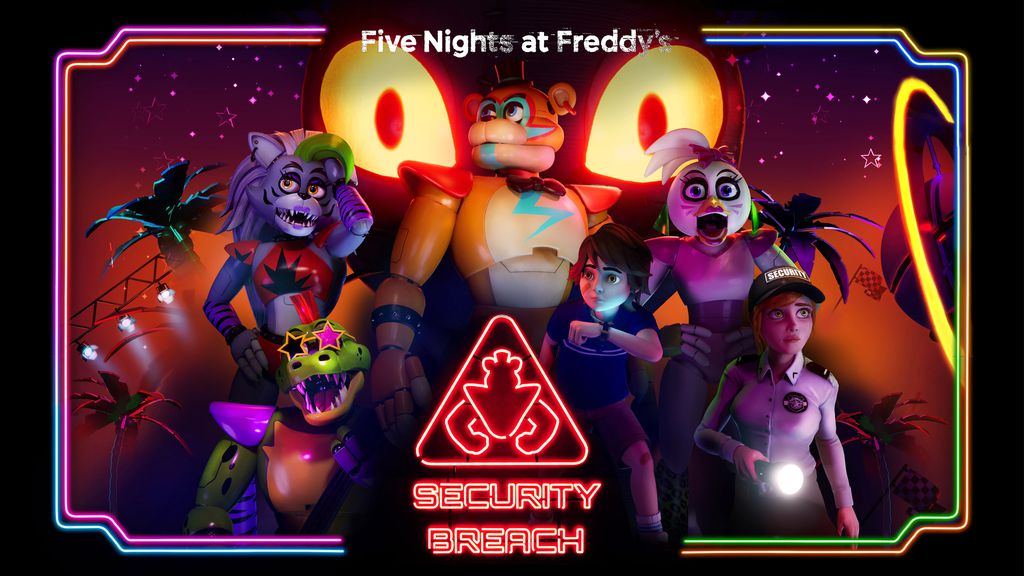 VAZOU OS ANIMATRONICS DO FNAF 9! 