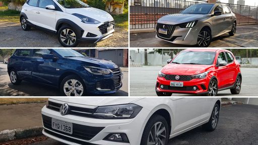 Os 5 Hatches compactos mais tecnológicos do Brasil