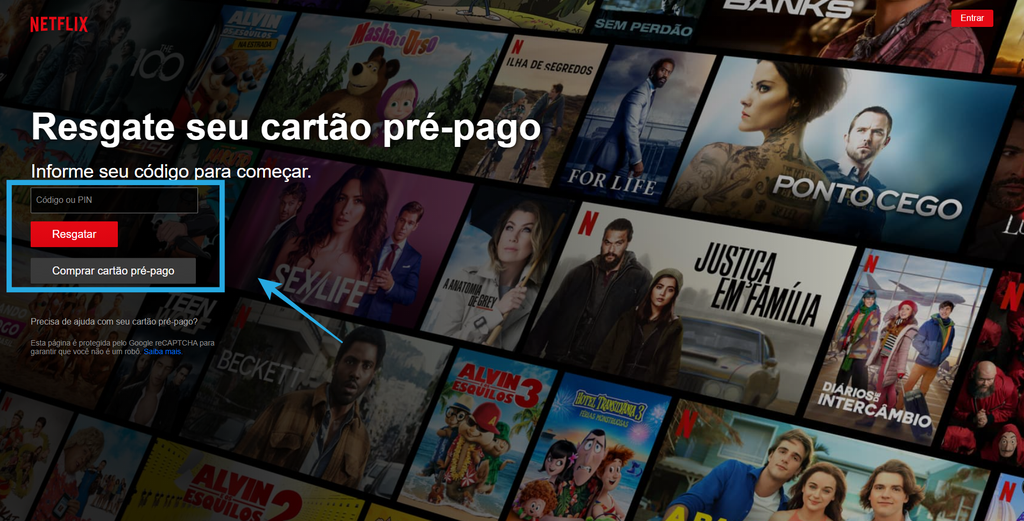 Como usar o Gift card da Netflix